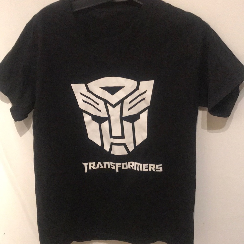 Transformers Optimus Prime Heavy Black Cotton tee Sweet!